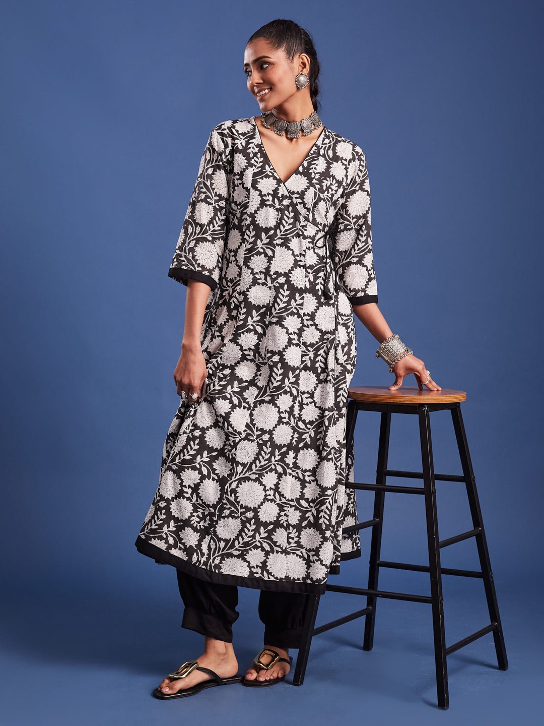 Block Print kurta