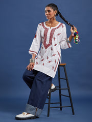 Hand-crafted Chikankari Kurti