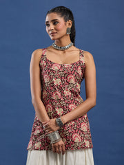 Hand Block Bagru Print Kurti - BPKU014