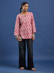 Hand Block Kurti - BPKU015