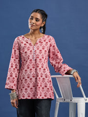 Hand Block Kurti - BPKU015