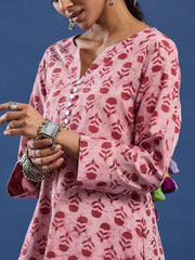 Hand Block Kurti - BPKU015