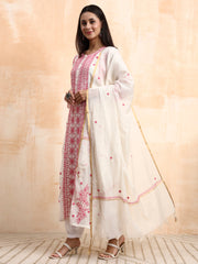 Chiknakari Hand Crafted Kurta set