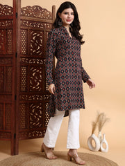 Hand Block Ajrak Print Kurta