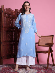 Lucknawi chikankari kurta